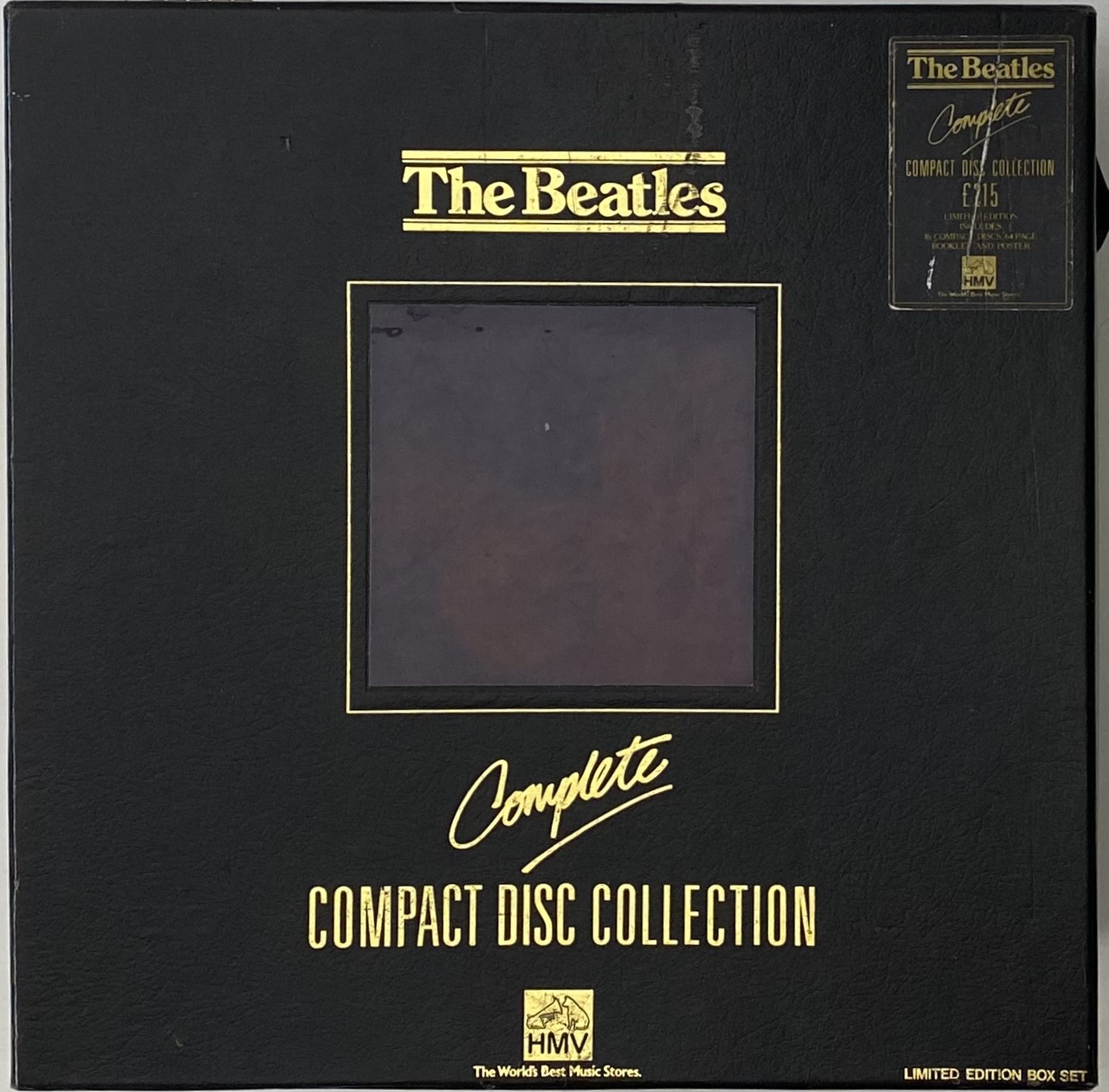 Disc Collection Lot 608 - THE BEATLES - COMPACT DISC COLLECTION/ SOLO