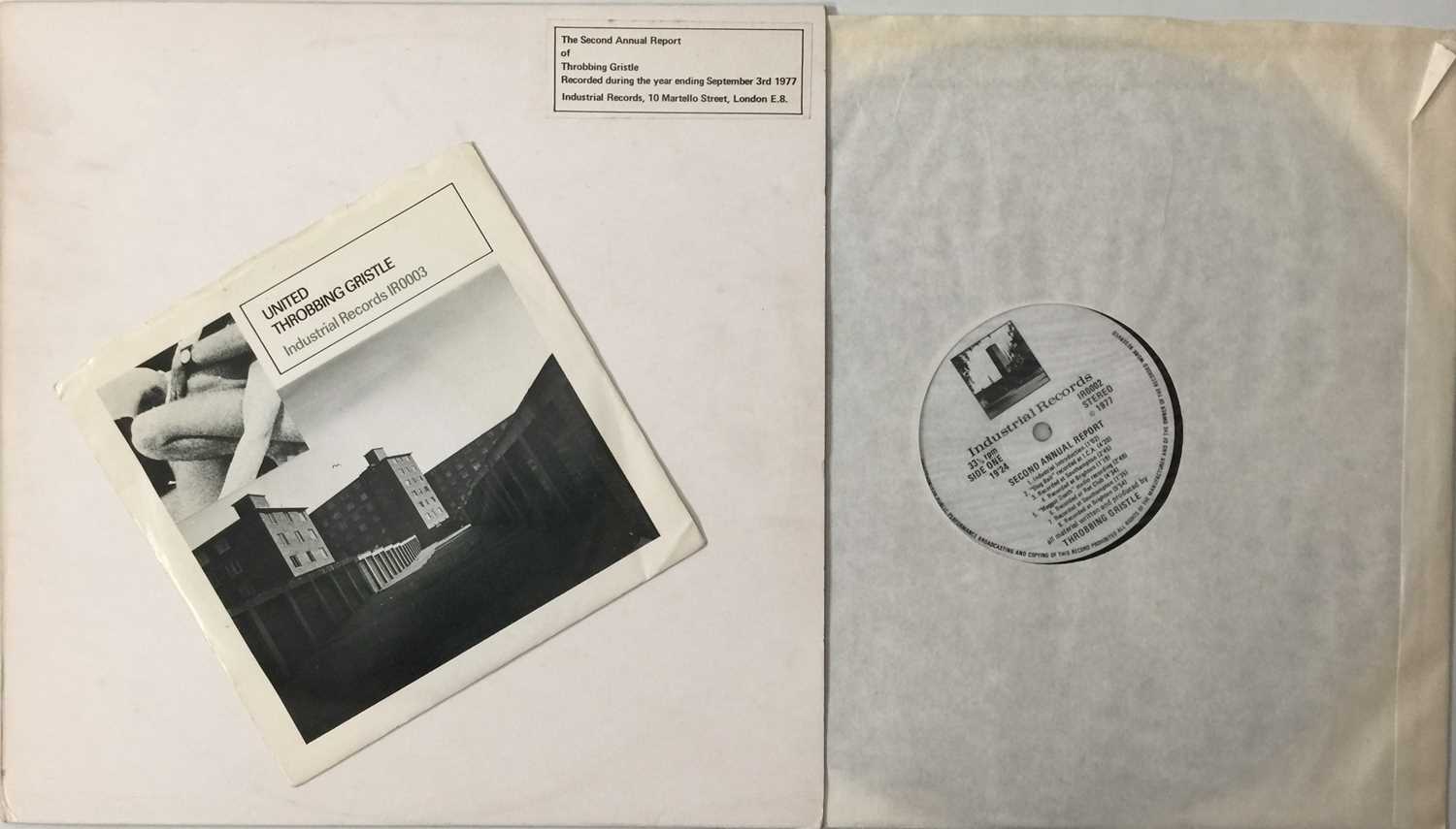 Lot 205 - THROBBING GRISTLE - LP/ 7" RARITIES PACK