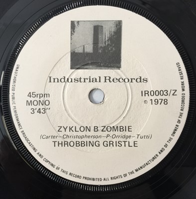 Lot 205 - THROBBING GRISTLE - LP/ 7" RARITIES PACK