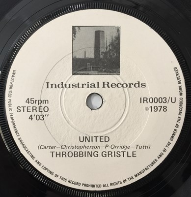 Lot 205 - THROBBING GRISTLE - LP/ 7" RARITIES PACK