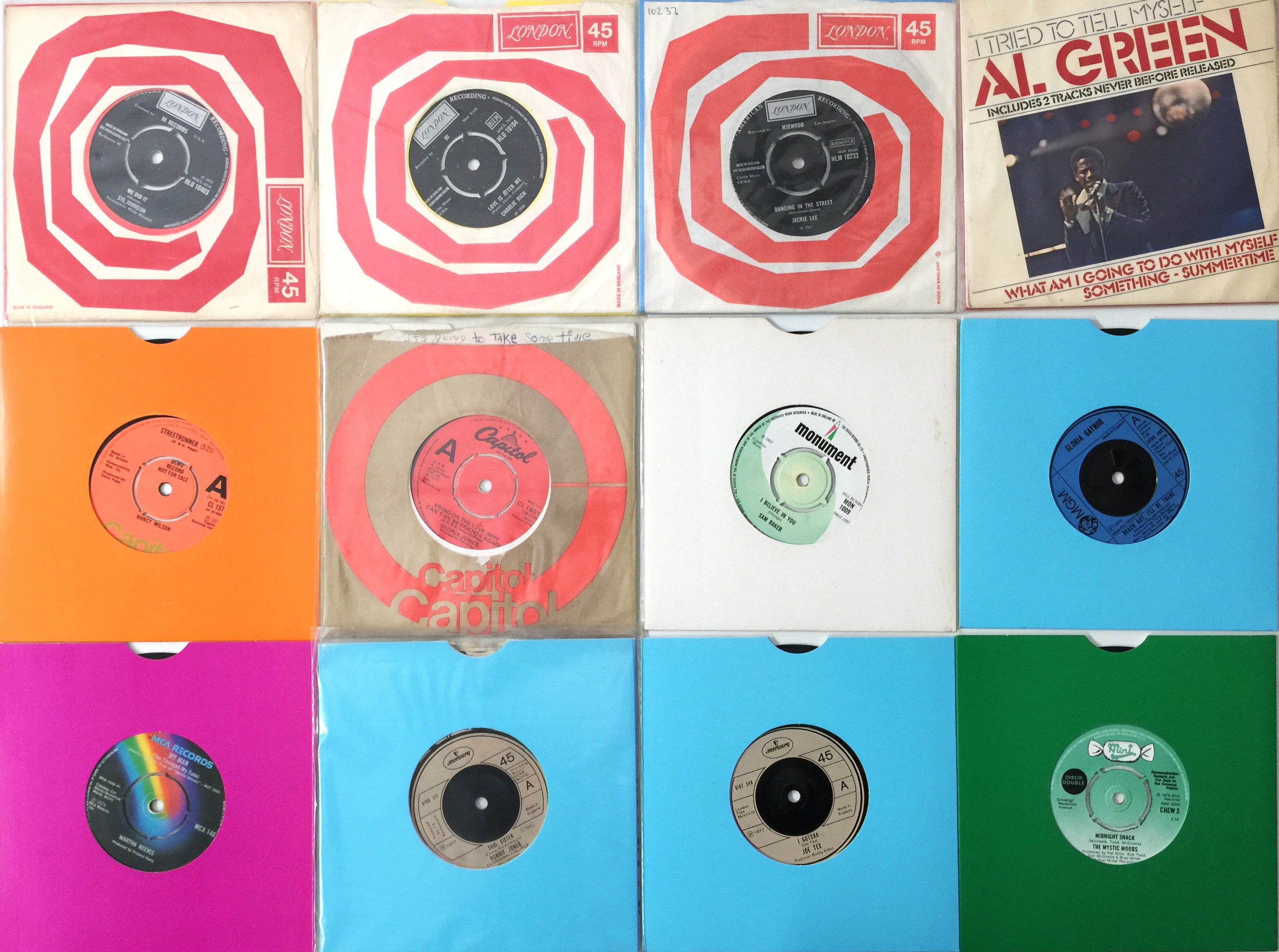 Soul Labels Lot 294 - UK SOUL LABELS - 7