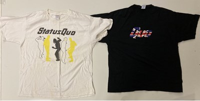 Lot 220 - STATUS QUO T-SHIRTS