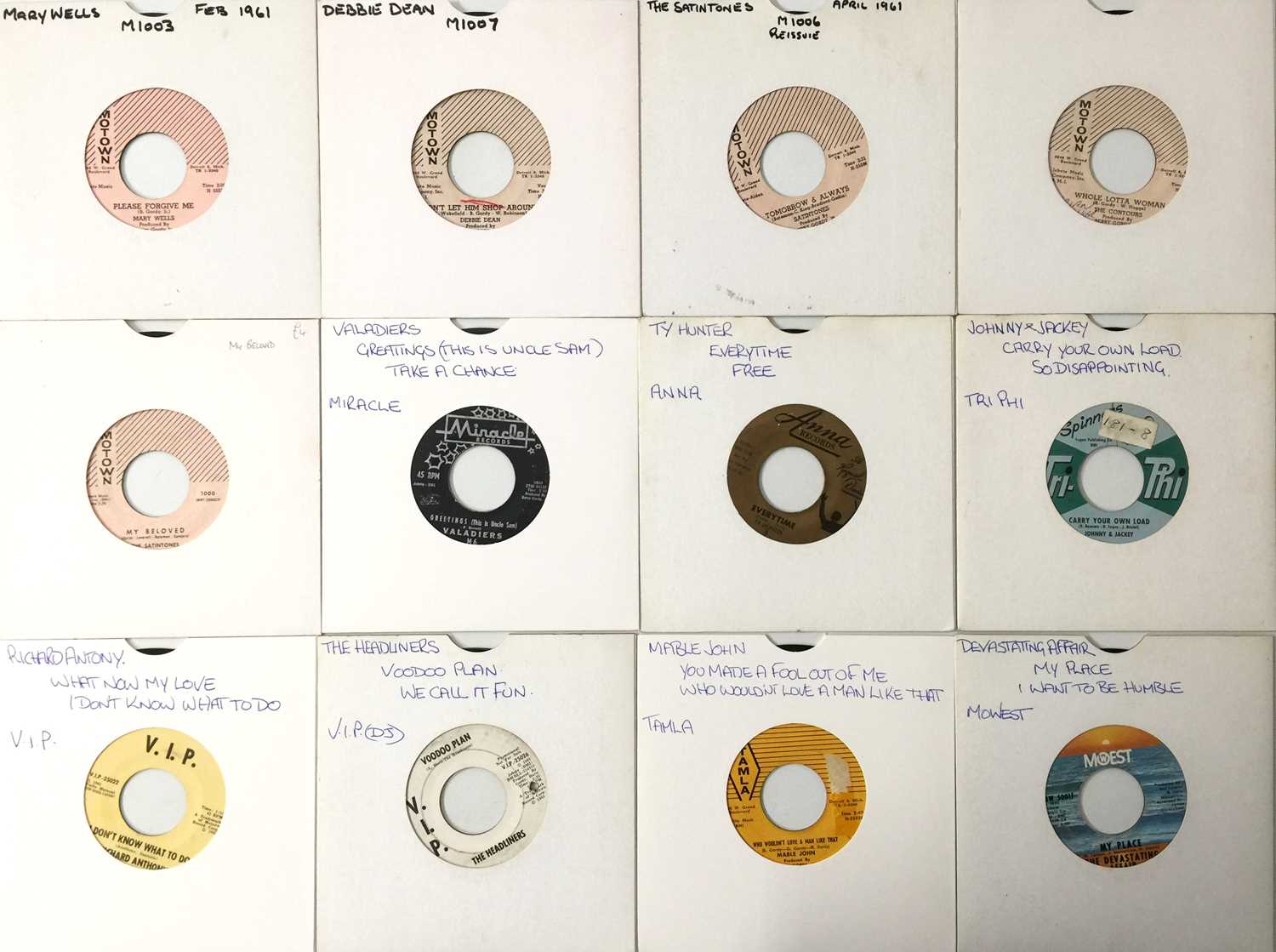 Lot 302 - EARLY MOTOWN & RELATED - 7" COLLECTION