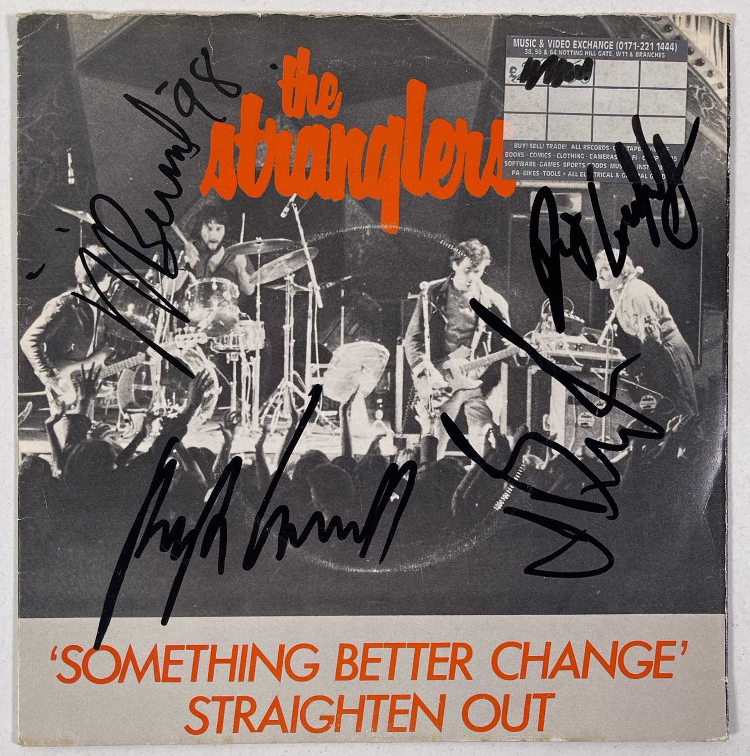 Lot 226 - THE STRANGLERS SIGNED 7