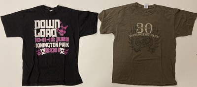 Lot 221 - DOWNLOAD FESTIVAL T-SHIRTS