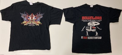 Lot 221 - DOWNLOAD FESTIVAL T-SHIRTS