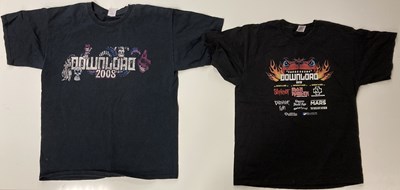 Lot 221 - DOWNLOAD FESTIVAL T-SHIRTS