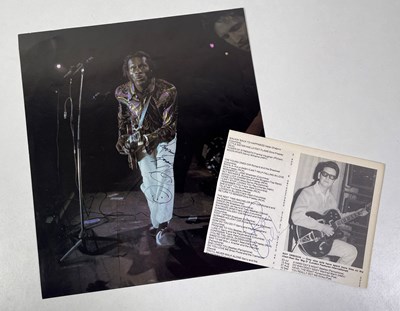 Lot 231 - CHUCK BERRY / ROY ORBISON SIGNED ITEMS.