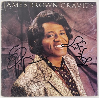 Lot 233 - JAMES BROWN SIGNED GRAVITY LP.