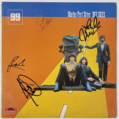 Lot 234 - FULLY SIGNED - BEE GEES - MARLEY PURT DRIVE LP.