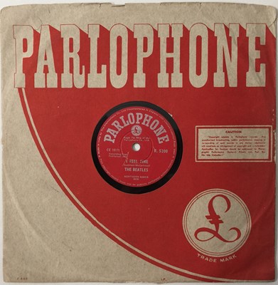 Lot 78 - THE BEATLES - I FEEL FINE - ORIGINAL INDIAN 10" 78RPM RECORDING (PARLOPHONE R 5200).