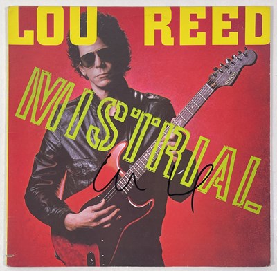 Lot 237 - LOU REED SIGNED LP.