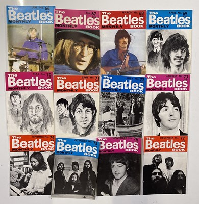 Lot 135 - BEATLES MONTHLY MAGAZINE - FULL SET WITH SOME LATER EXAMPLES.