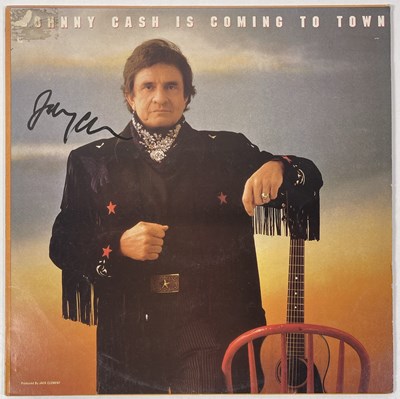 Lot 239 - JOHNNY CASH SIGNED LP.