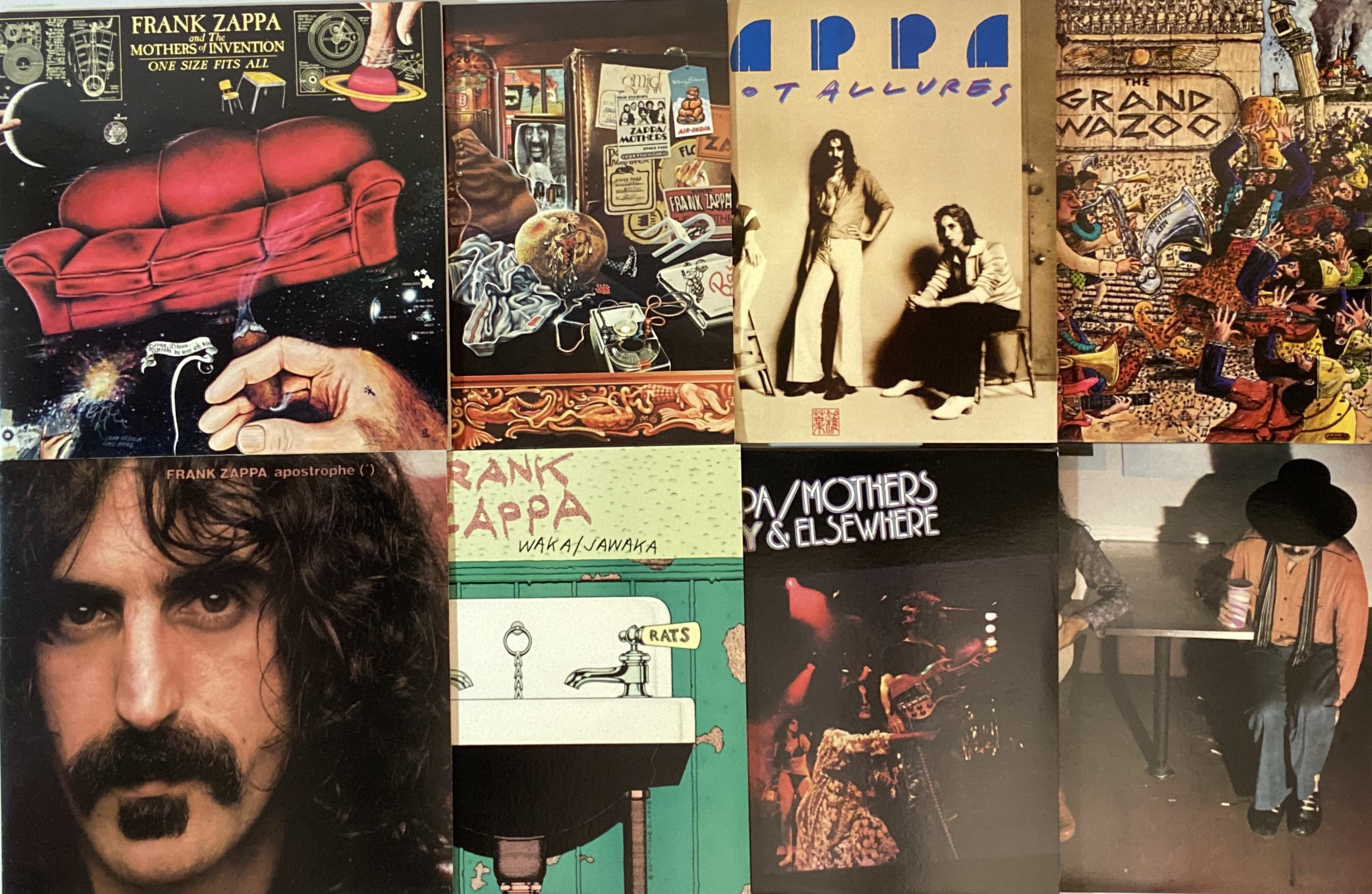 Lot 894 - Frank Zappa - The Old Masters 1, 2 & 3 (LP