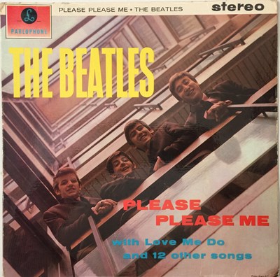 Lot 84 - THE BEATLES - PLEASE PLEASE ME LP (UK STEREO THIRD PRESSING - PCS 3042)