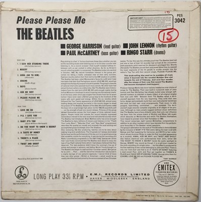 Lot 84 - THE BEATLES - PLEASE PLEASE ME LP (UK STEREO THIRD PRESSING - PCS 3042)