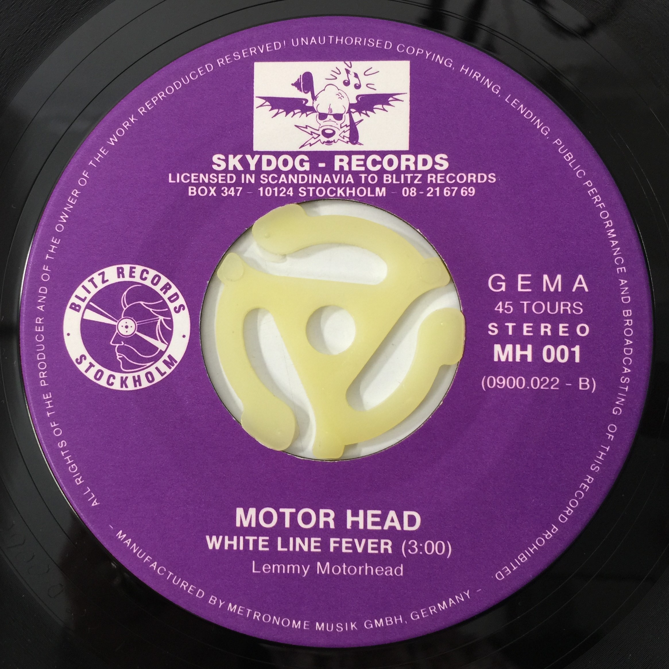 Lot 250 - MOTORHEAD - LP/ 7