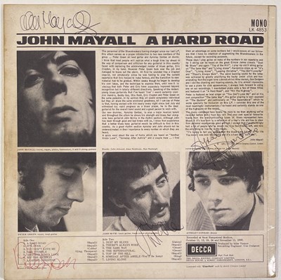Lot 88 - JOHN MAYALL/PETER GREEN AND MORE - FULLY SIGNED 1967 LP.