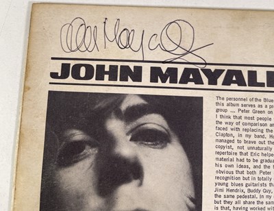 Lot 88 - JOHN MAYALL/PETER GREEN AND MORE - FULLY SIGNED 1967 LP.