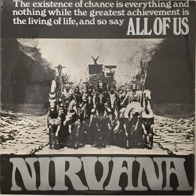 Lot 256 - NIRVANA - ALL OF US LP (UK FIRST PRESS - PINK ISLAND - ILPS 9087)