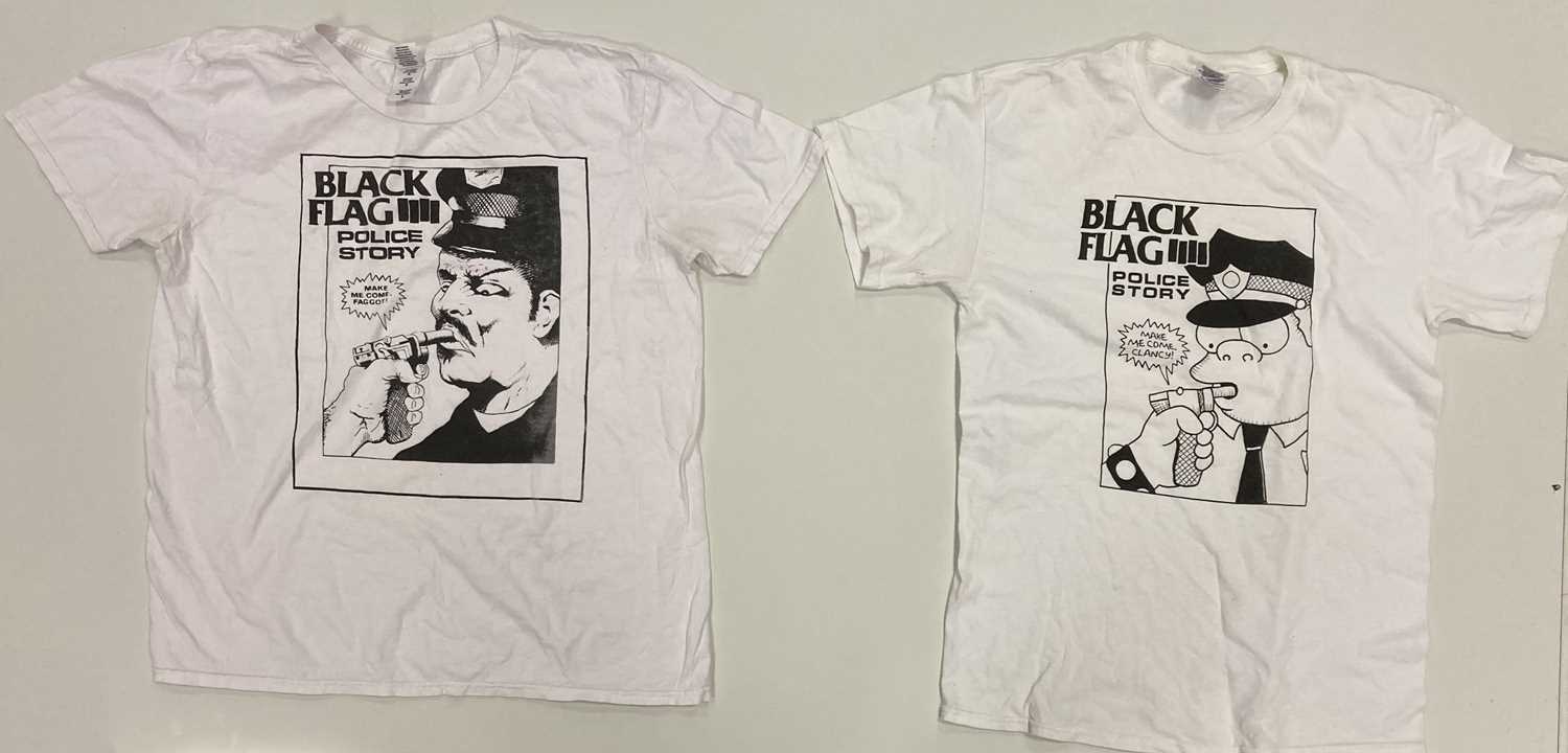 Lot 224 - BLACK FLAG T-SHIRTS