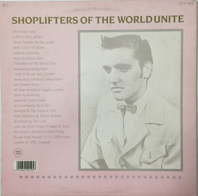 Lot 217 - THE SMITHS - SHOPLIFTERS OF THE WORLD UNITE 12" (RTT 195 - MISPRESS)