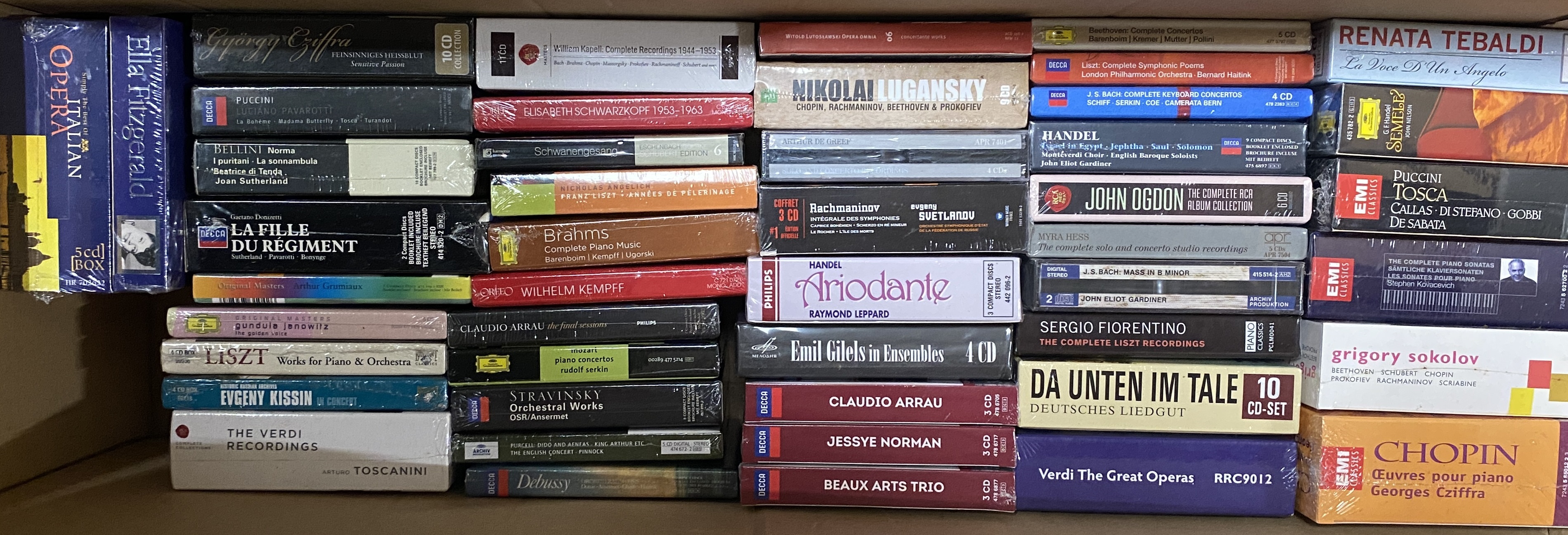 Lot 188 Cd Box Sets Collection