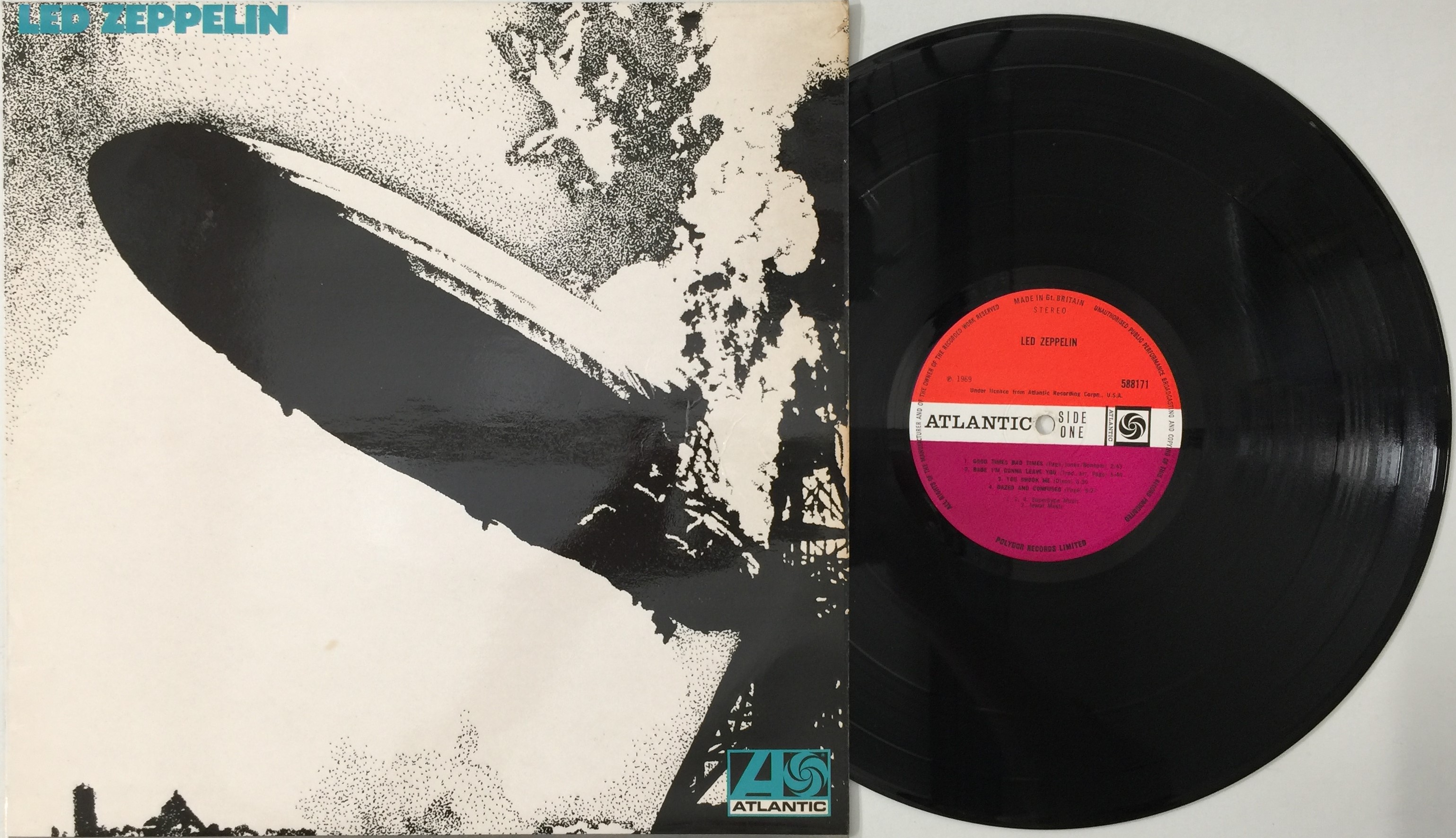 Lot 3 - LED ZEPPELIN - LED ZEPPELIN 'I' LP (ORIGINAL