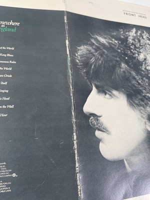 Lot 234 - GEORGE HARRISON - SOMEWHERE IN ENGLAND 1ST PROOF SLEEVE - UNUSED ALTERNATIVE COVER.