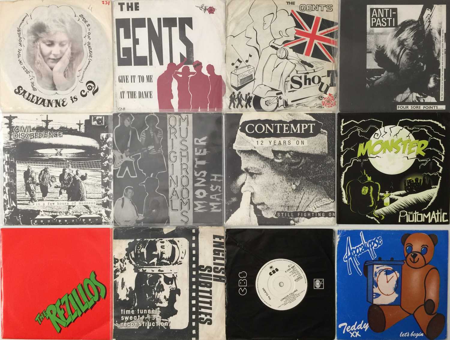 Lot 610 - PUNK / WAVE - 7" COLLECTION