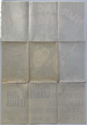 Lot 264 - HOW I WON THE WAR 1967 SWEDISH FILM POSTER - JOHN LENNON.