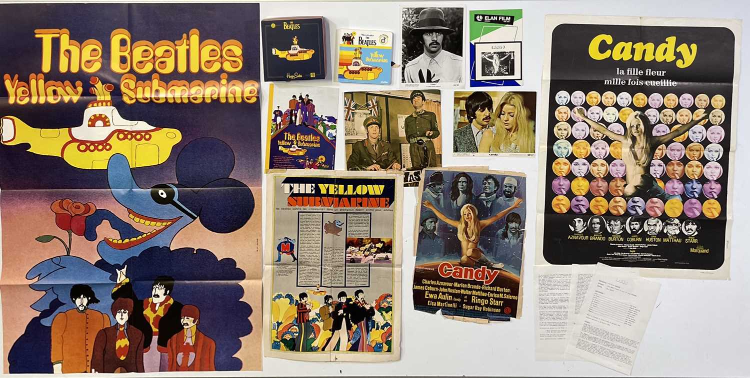 Lot 235 - THE BEATLES FILM RELATED ITEMS.