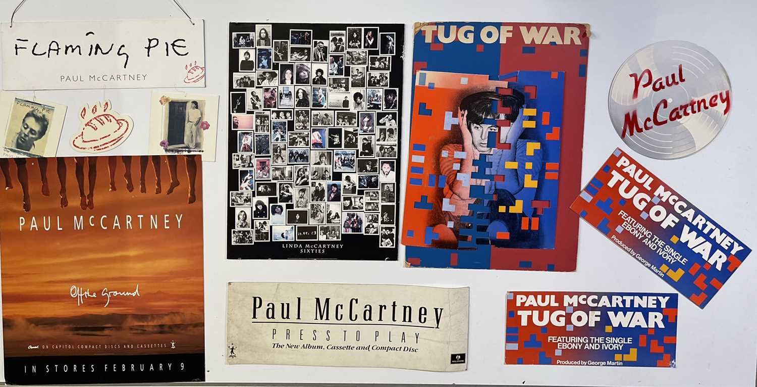 Lot 2130140 - PAUL MCCARTNEY SHOP DISPLAYS.