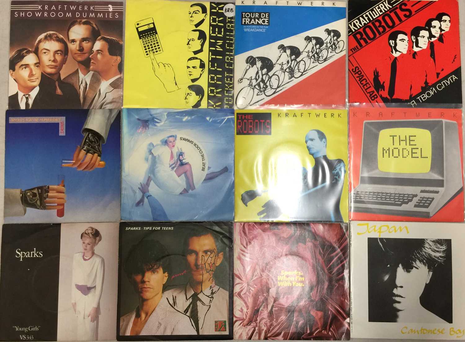 Lot 616 - COOL POP / SYNTH POP - 7" COLLECTION