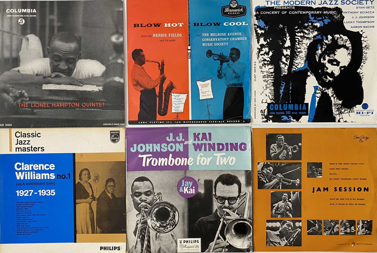 Lot 113 - JAZZ 10"/ LP COLLECTION