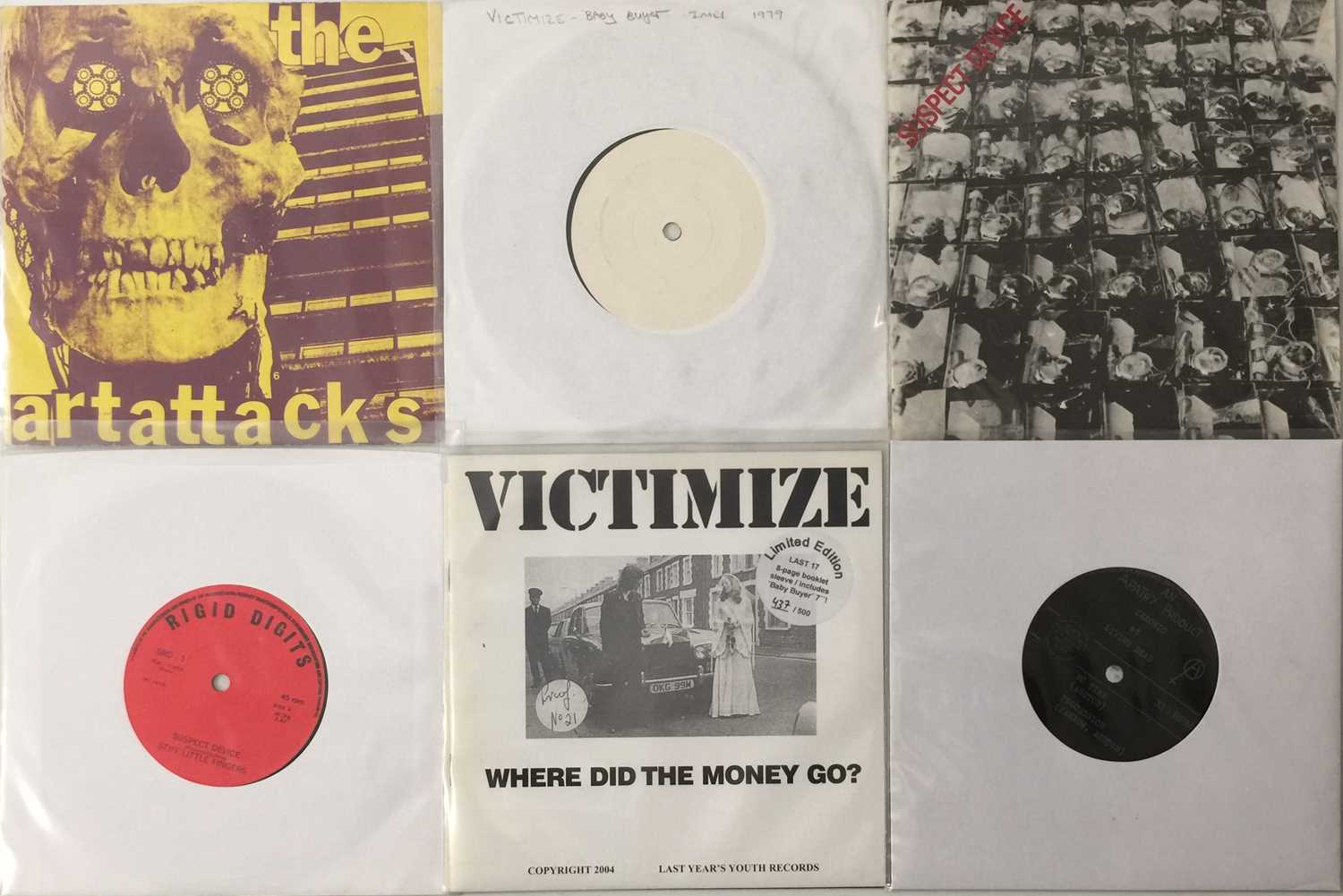 Lot 228 - CLASSIC PUNK - 7" RARITIES