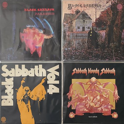 Lot 671 - BLACK SABBATH - UK SWIRL LP PACK