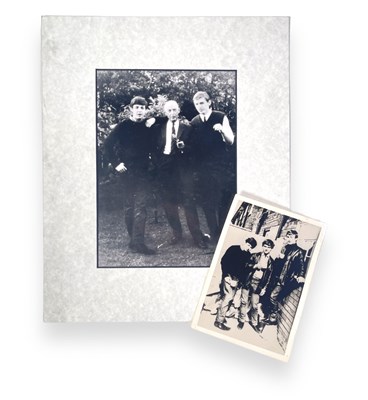 Lot 302 - THE BEATLES - TWO EARLY PHOTOGRAPHS.