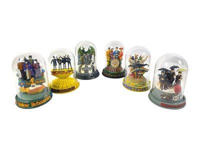 Lot 245 - THE BEATLES - FRANKLIN MINT DOMES.