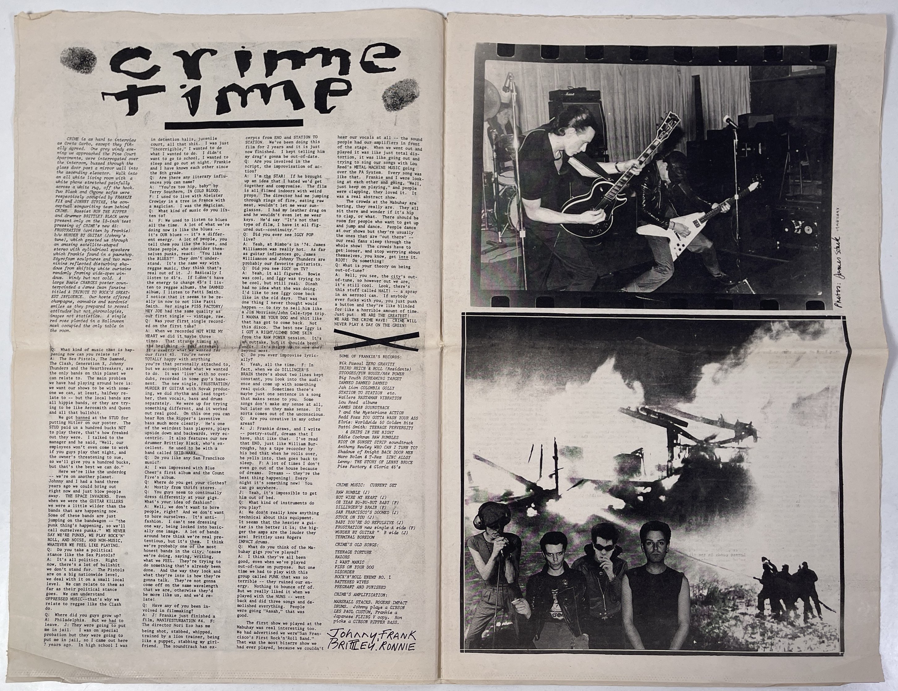 Punk Destroy Lot 63 - PUNK INTEREST - ORIGINAL SEARCH AND DESTROY