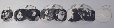 Lot 243 - THE BEATLES - ORIGINAL APPLE DIE-CUT PROMO BOOKLET.