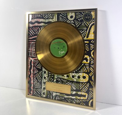 Lot 288 - BEATLES INTEREST - JULIAN LENNON OFFICIAL ARIA GOLD DISC AWARD. ﻿