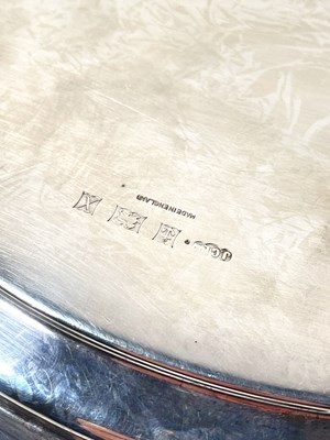 Lot 326 - FOOTBALL MEMORABILIA - ENGLAND WORLD CUP WINNER 1966 STERLING SILVER SALVER.