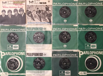 Lot 97 - THE BEATLES - UK 7" COLLECTION PLUS FLEXIS