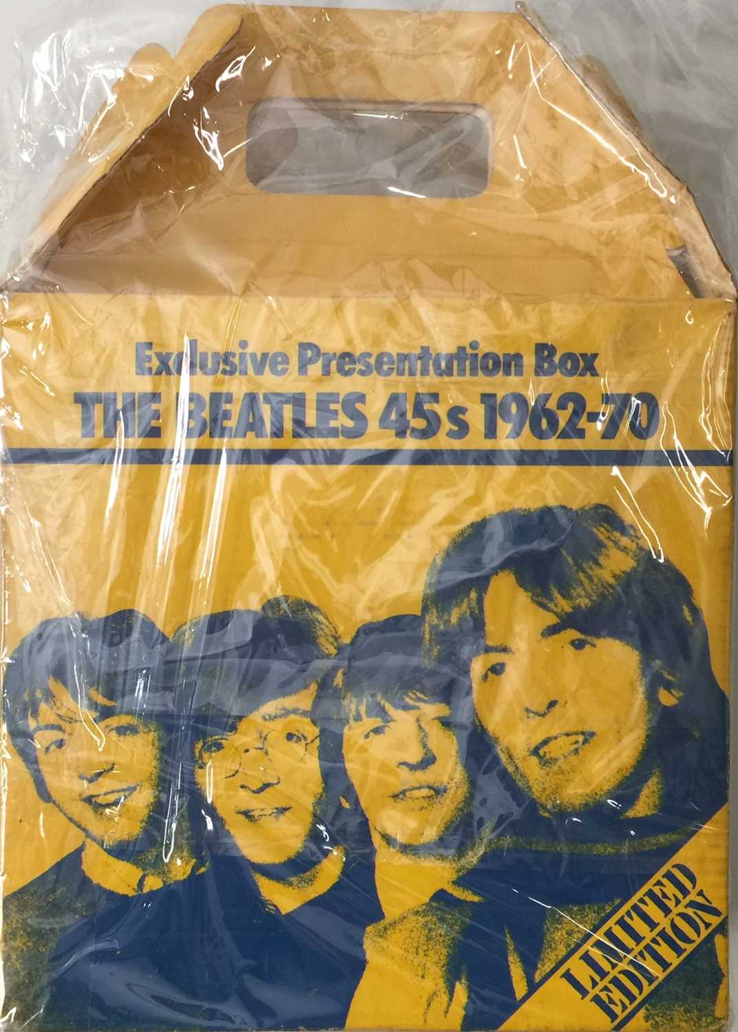 Lot 98 - THE BEATLES - THE BEATLES 45s 1962-70 (PROMOTIONAL 'YELLOW BOX' SET)
