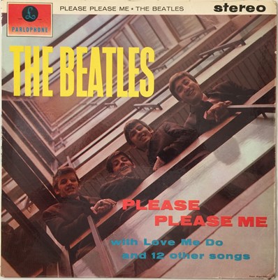 Lot 99 - THE BEATLES - PLEASE PLEASE ME LP (UK STEREO THIRD PRESSING - PCS 3042).