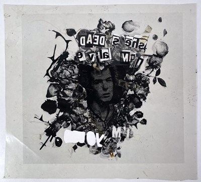 Lot 28 - BOY LONDON / SEDITIONARIES - PUNK FASHION HISTORY - ORIGINAL CELLULOID SHEETS FOR SEX PISTOLS / SID VICIOUS SEDITIONARIES ERA DESIGN.