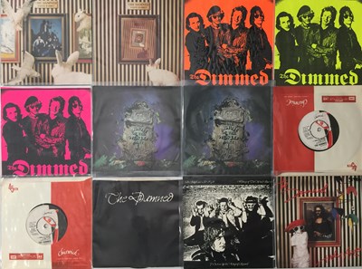 Lot 248 - THE DAMNED - 7" COLLECTION (INC RARITIES)