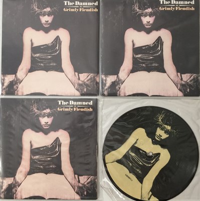 Lot 248 - THE DAMNED - 7" COLLECTION (INC RARITIES)